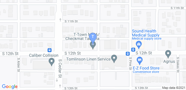 Map to T-Town MMA x Checkmat Tacoma